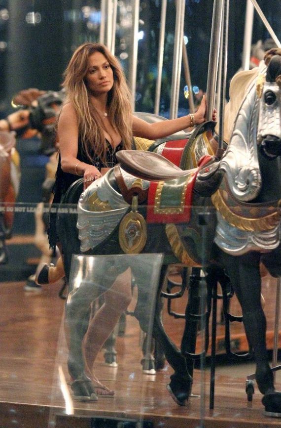 Jennifer-Lopez -Filming
